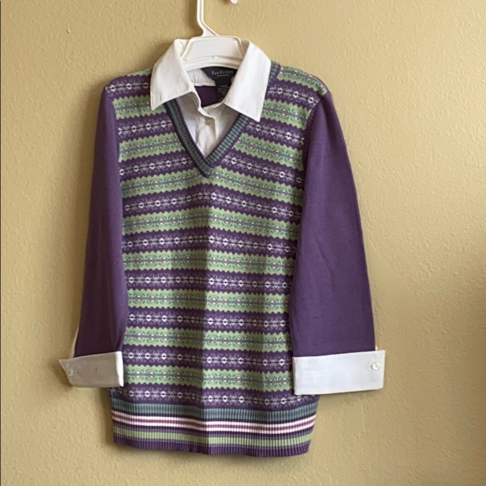 Van Heusen long sleeve blouse XS